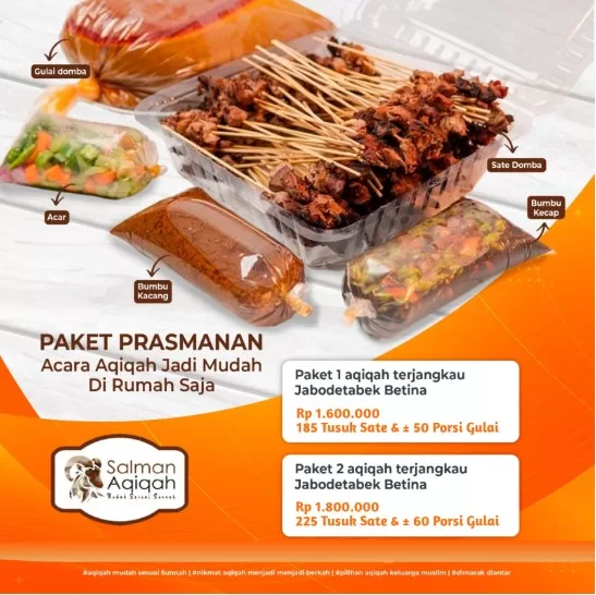 Penyedia Jasa Aqiqah Ahli Rasa Masakan Terbaik di Jakarta Timur, Hubungi WA 081511192287